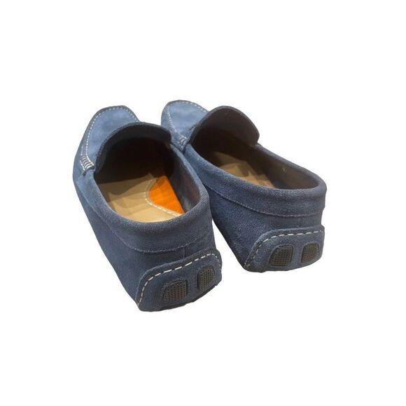 Boggi Milano Mens Blue Classic Loafers Casual Shoes Size 8 main image 6